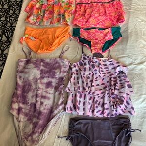 Justice Girls Swimwear bathing suit Collection